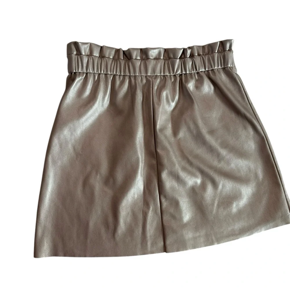 Marc New York Light Pink Metallic Skirt Size M NWT